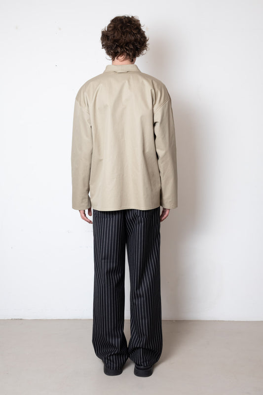 VITA ACTIVA Jacques Jacket in Beige Cotton Twill