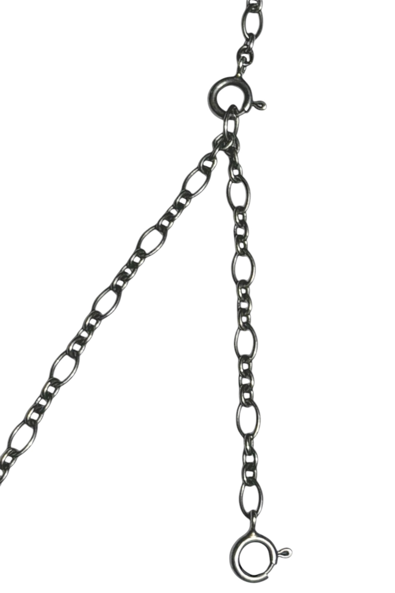ANONYME FLAMAND Silver Diamond Necklace