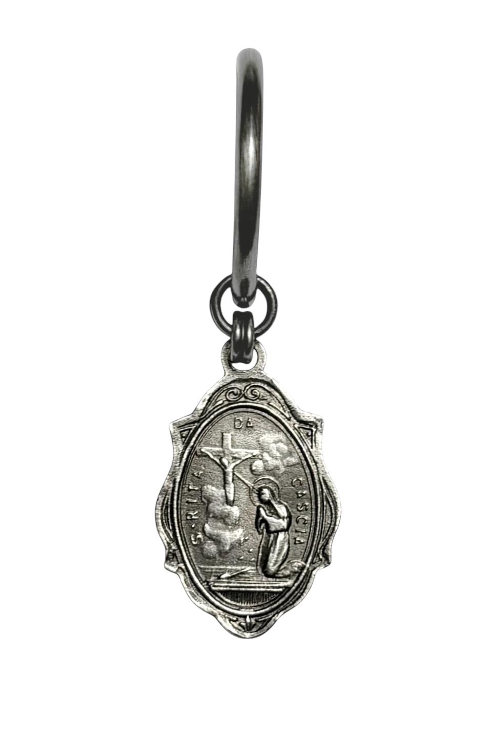 ANONYME FLAMAND Medium Silver Earring