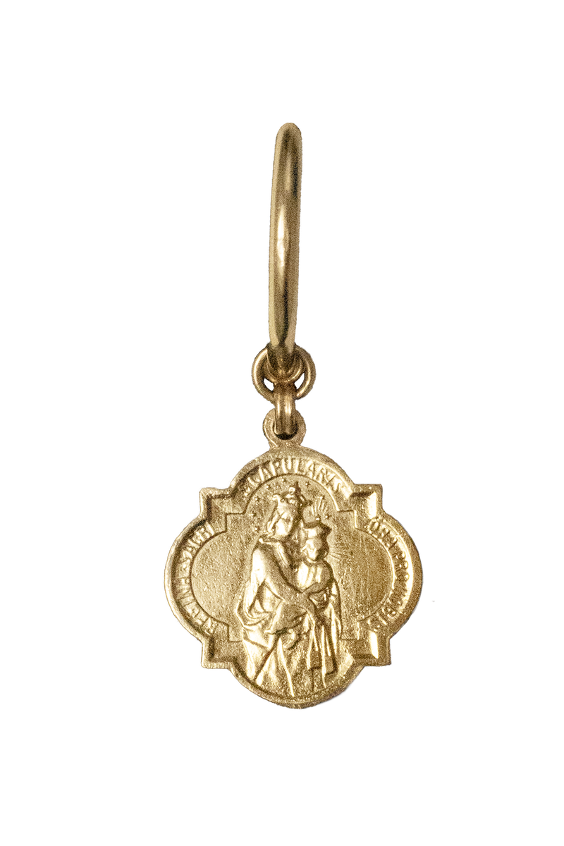 ANONYME FLAMAND Large Gold Earring