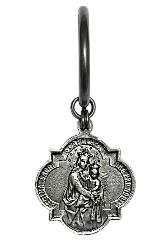 ANONYME FLAMAND Large Silver Earring