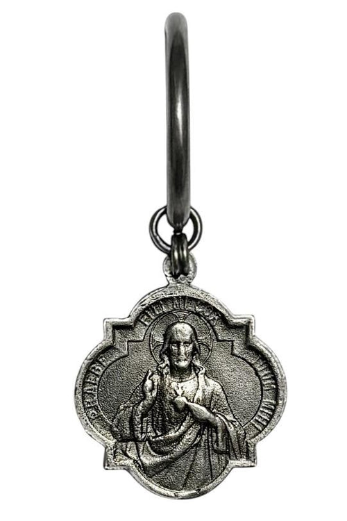 ANONYME FLAMAND Large Silver Earring