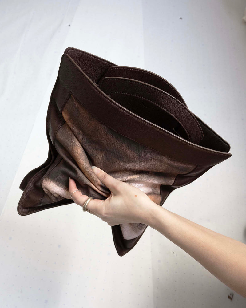 Sui Generis The Romance Reader Canvas and Leather Bag