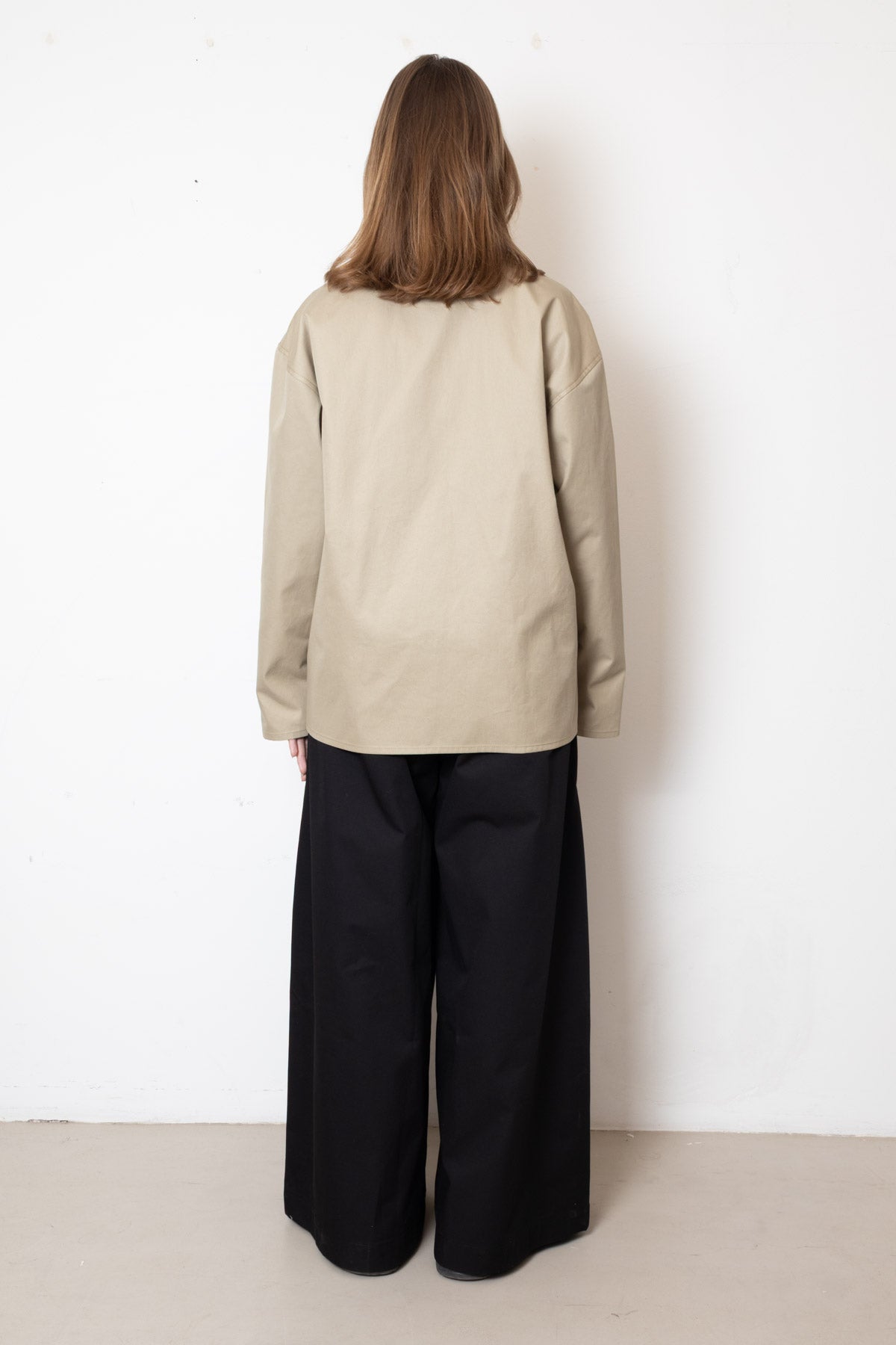 VITA ACTIVA Jacques Jacket in Beige Cotton Twill