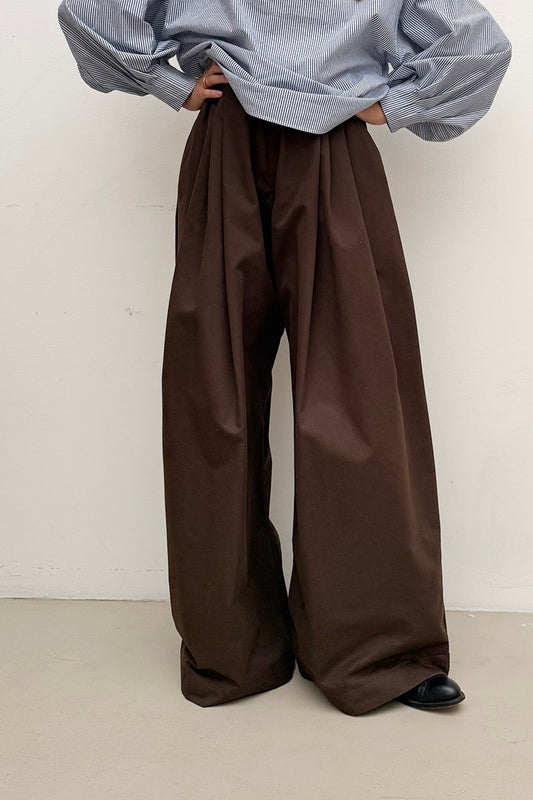 Bloom Echo Pant in Brown Heavy Drill Cotton