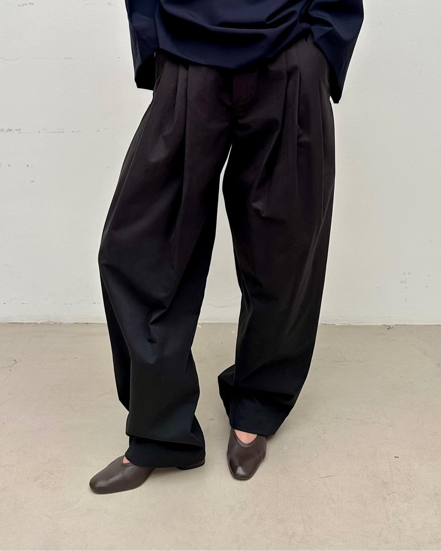 ARCHETYPE Swell Echo Pant in Black Heavy Drill Cotton