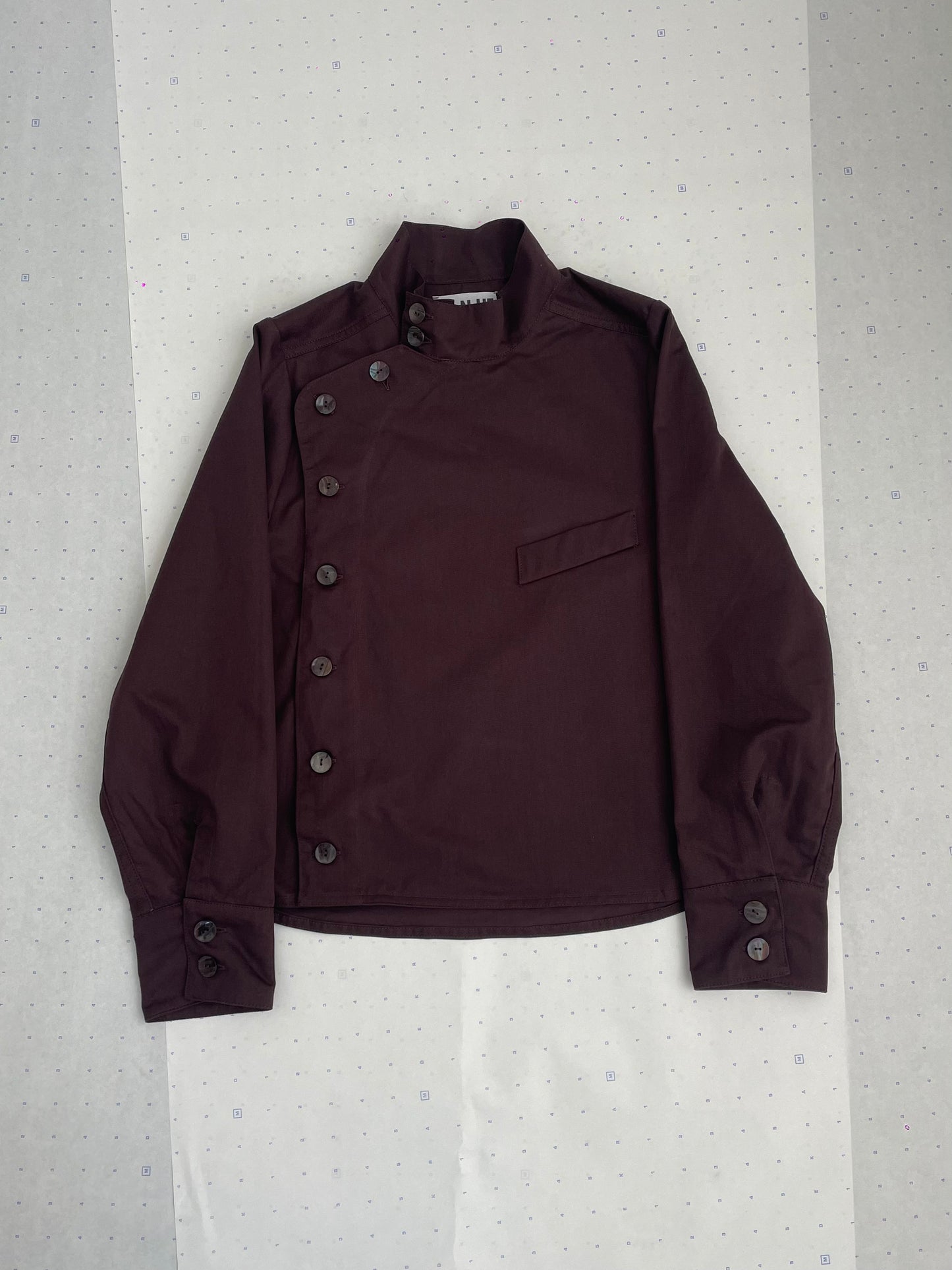 VITA ACTIVA BELL BOY JACKET PLUM