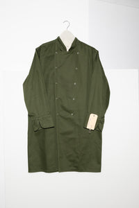 VITA ACTIVA Vest in green twill (long)