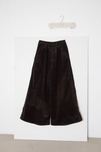 ARCHETYPE Wringing trousers in brown corduroy (wide)