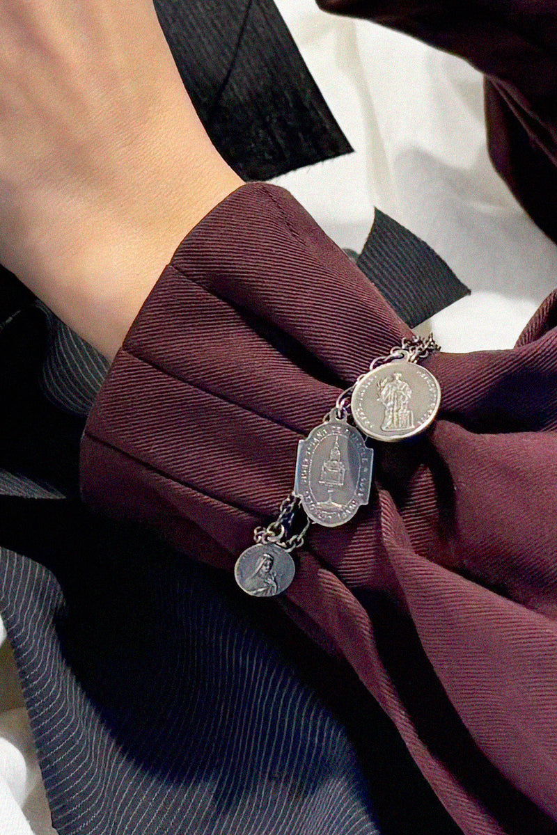 ANONYME FLAMAND Silver Bracelet