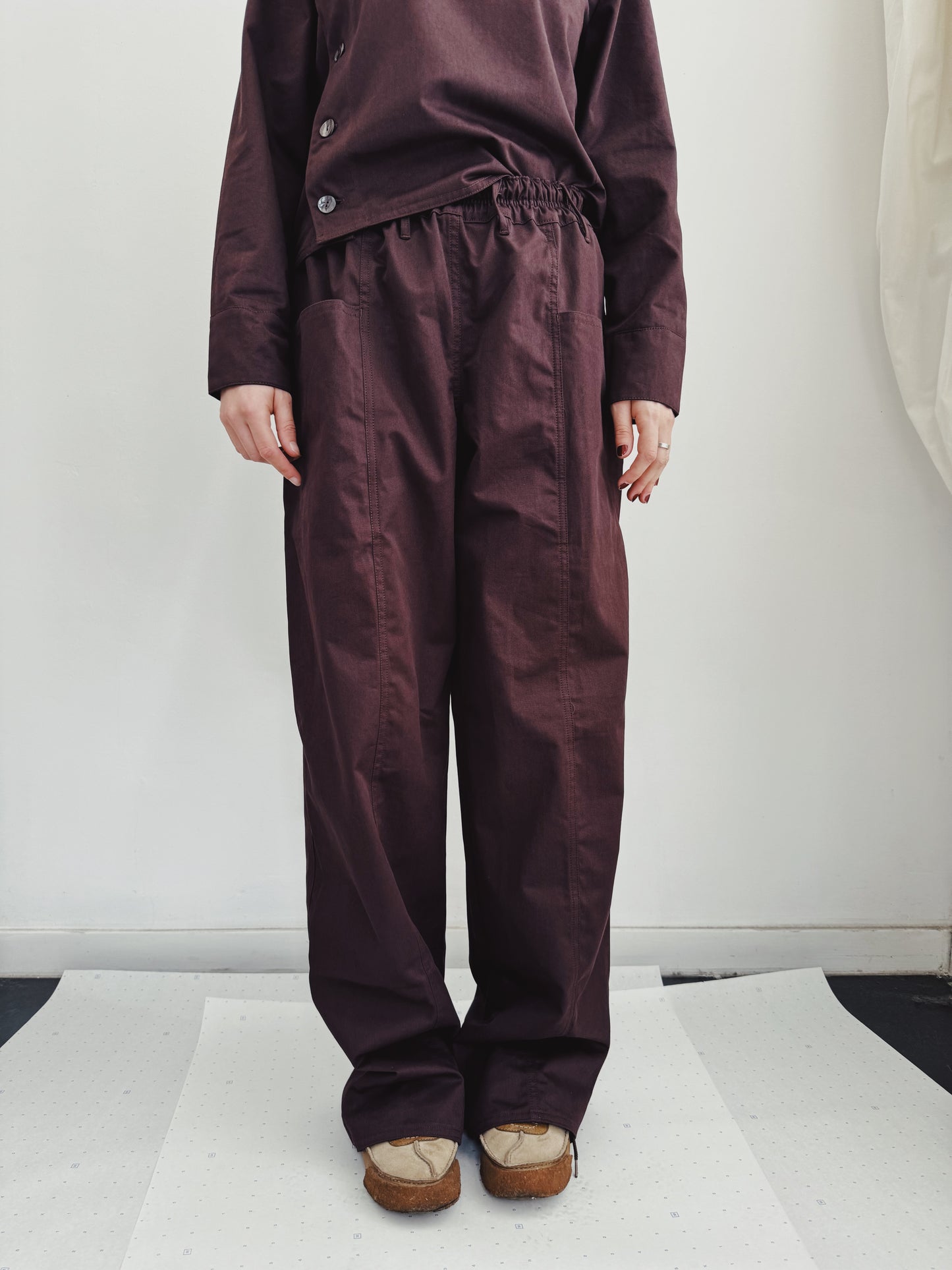 VITA ACTIVA TROUZE TROUSERS PLUM