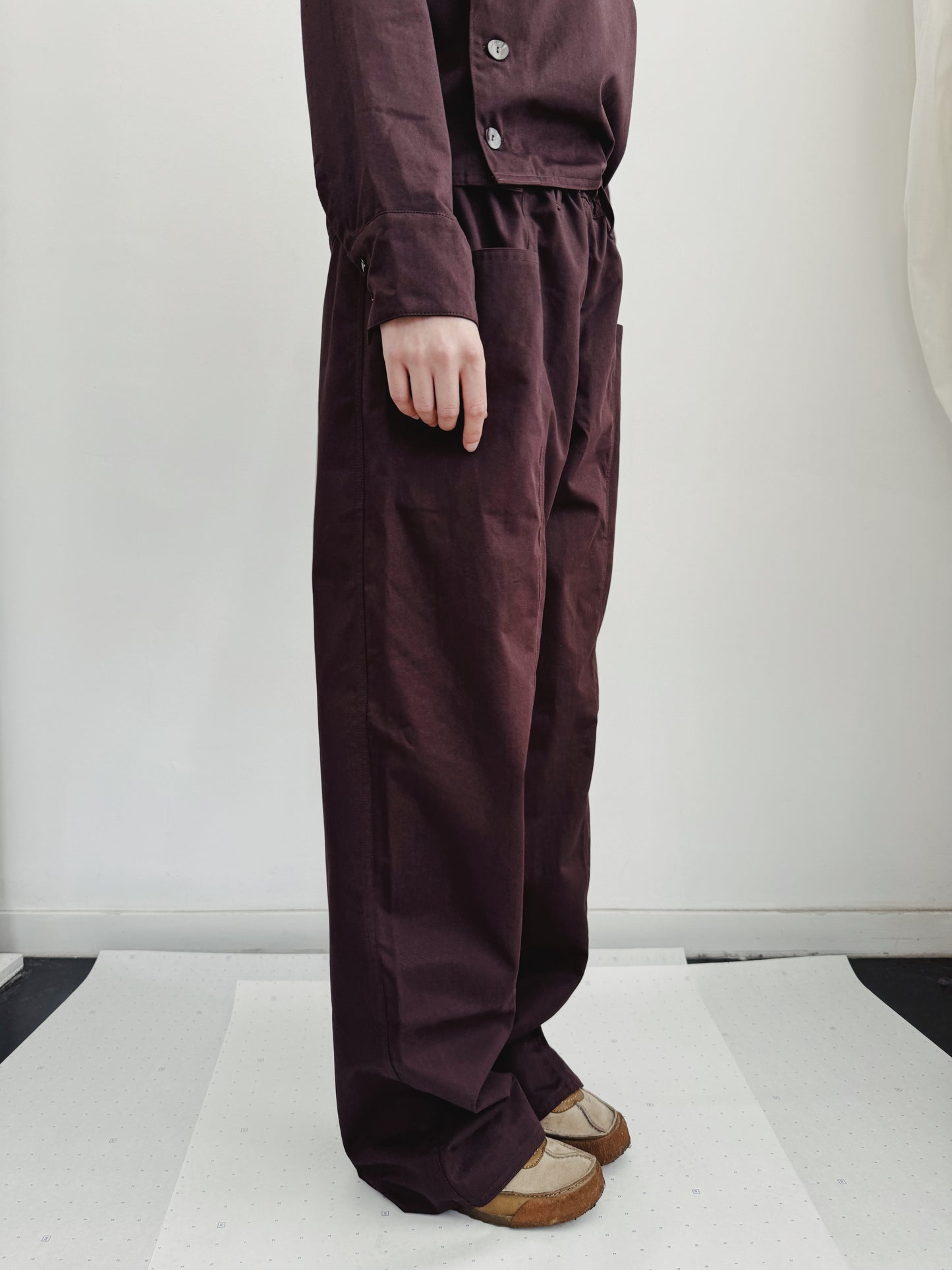 VITA ACTIVA TROUZE TROUSERS PLUM