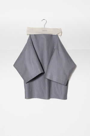 ARCHETYPE Indulging T-Shirt in Black Houndstooth Cotton