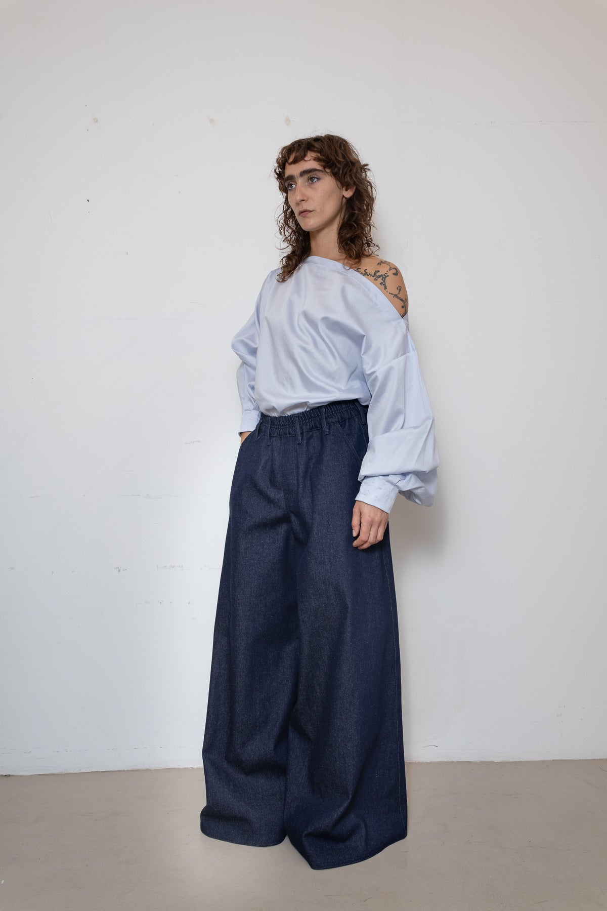 Wringing Pant in Blue Denim