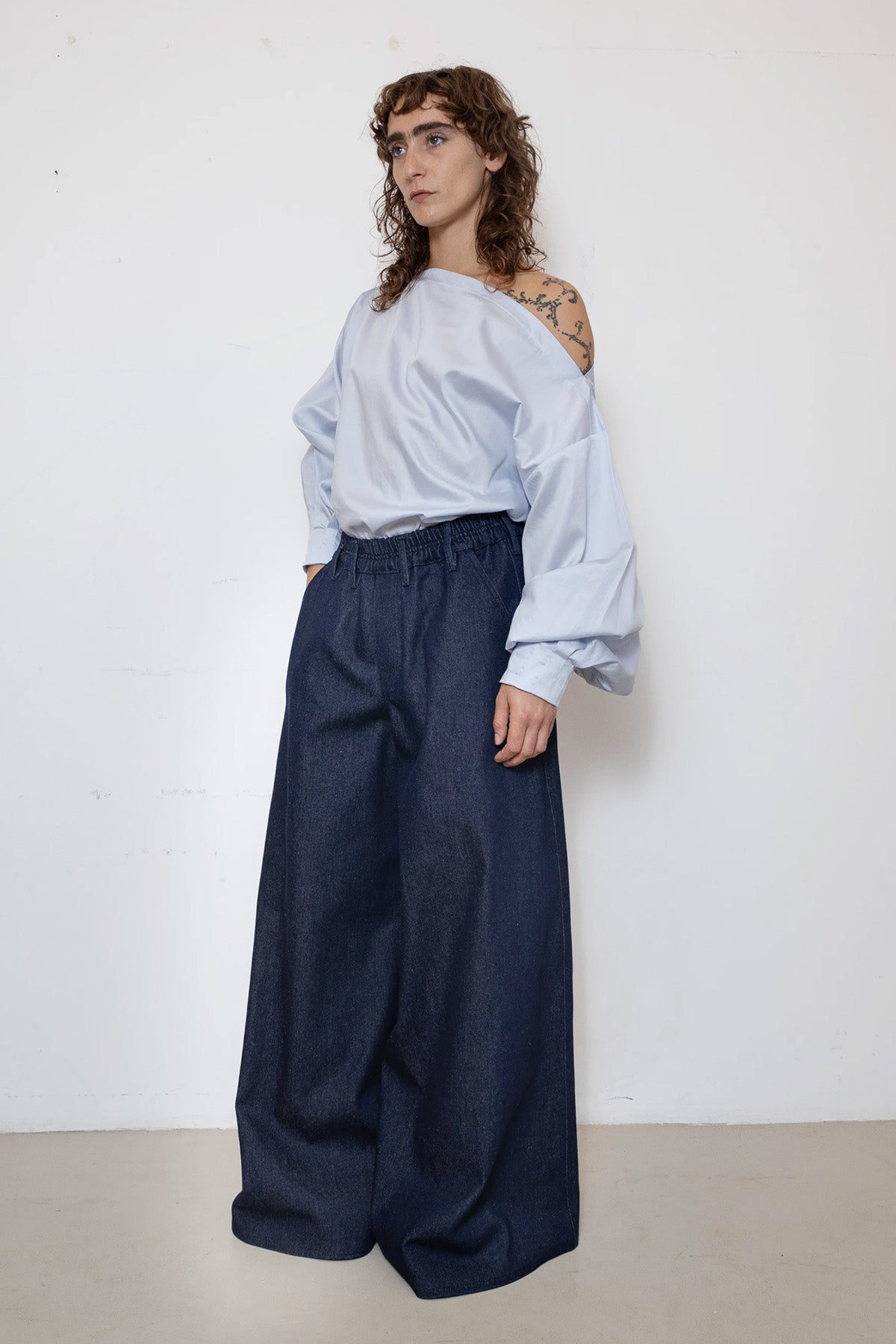 Wringing Pant in Blue Denim