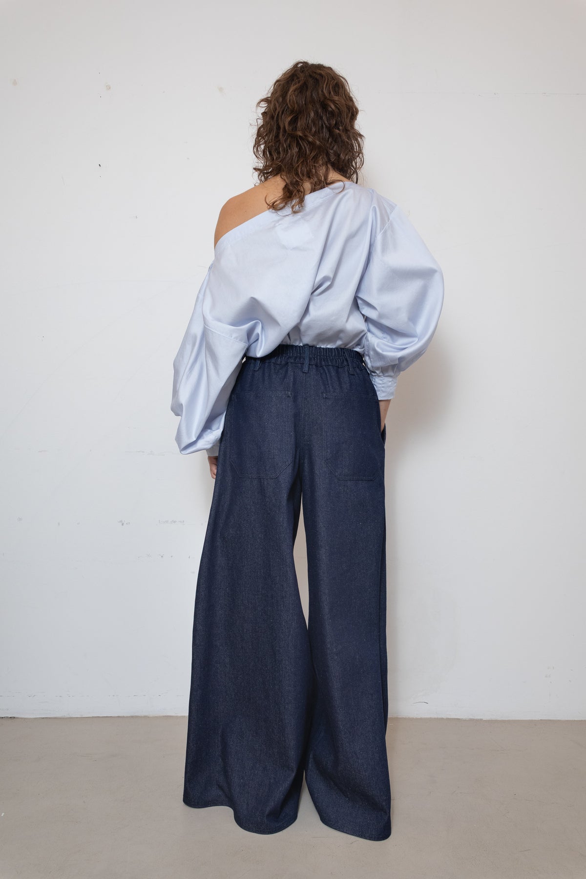Wringing Pant in Blue Denim