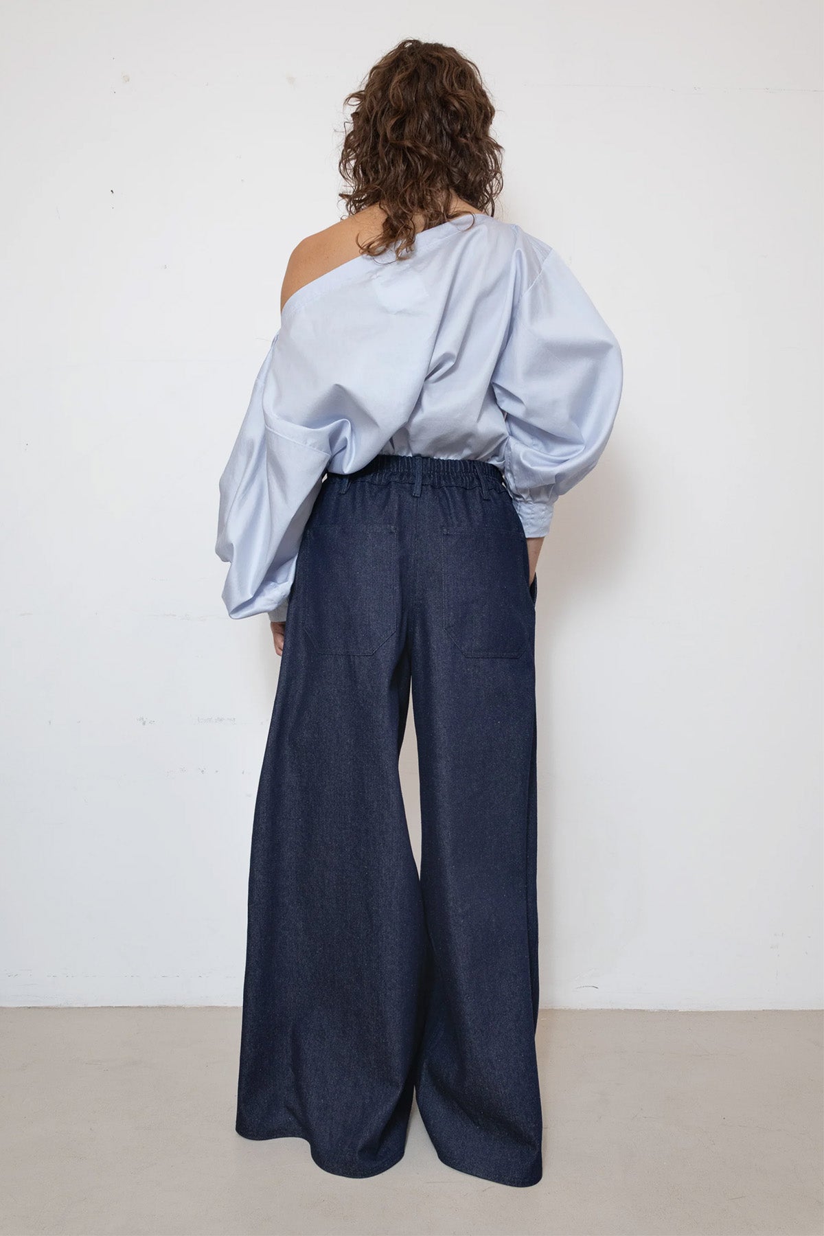 Wringing Pant in Blue Denim