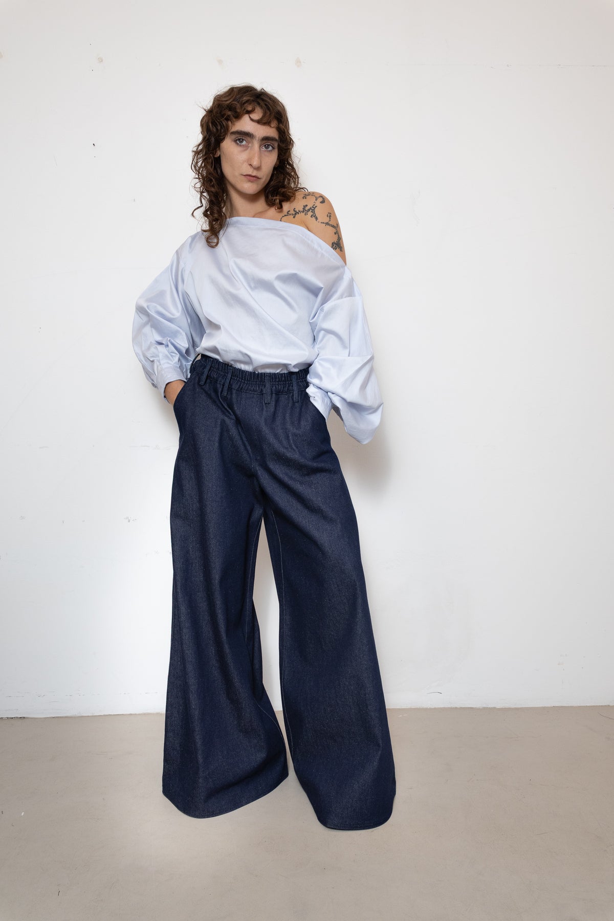 Wringing Pant in Blue Denim