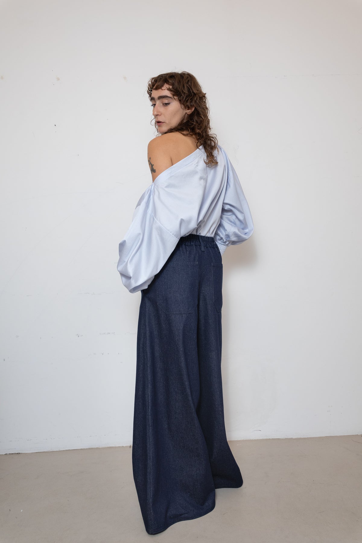 Wringing Pant in Blue Denim