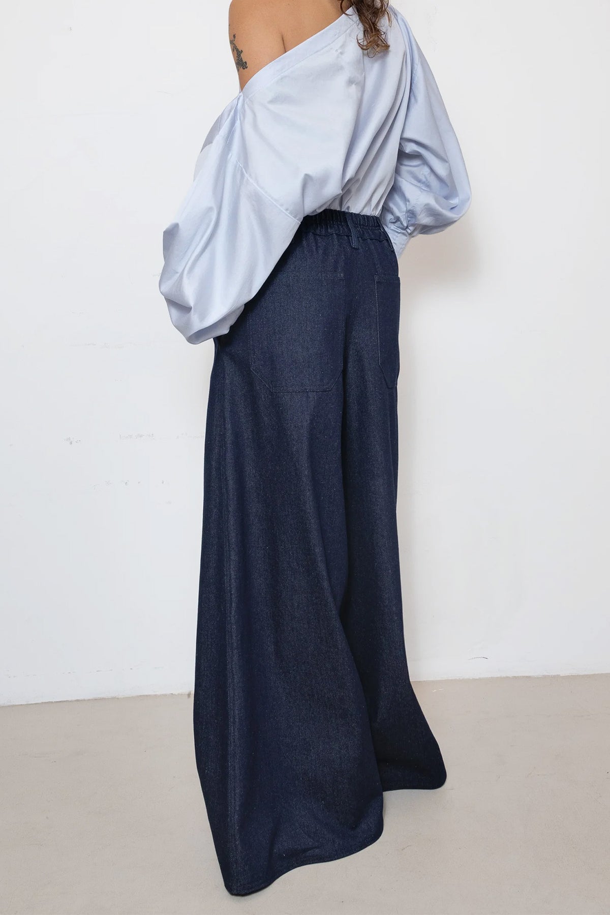 Wringing Pant in Blue Denim