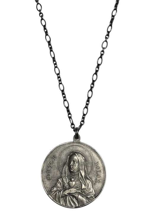 ANONYME FLAMAND Silver Circle Necklace