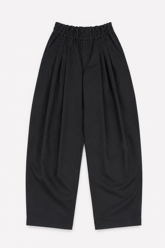 Swell Echo Pant in Black Heavy Drill Cotton