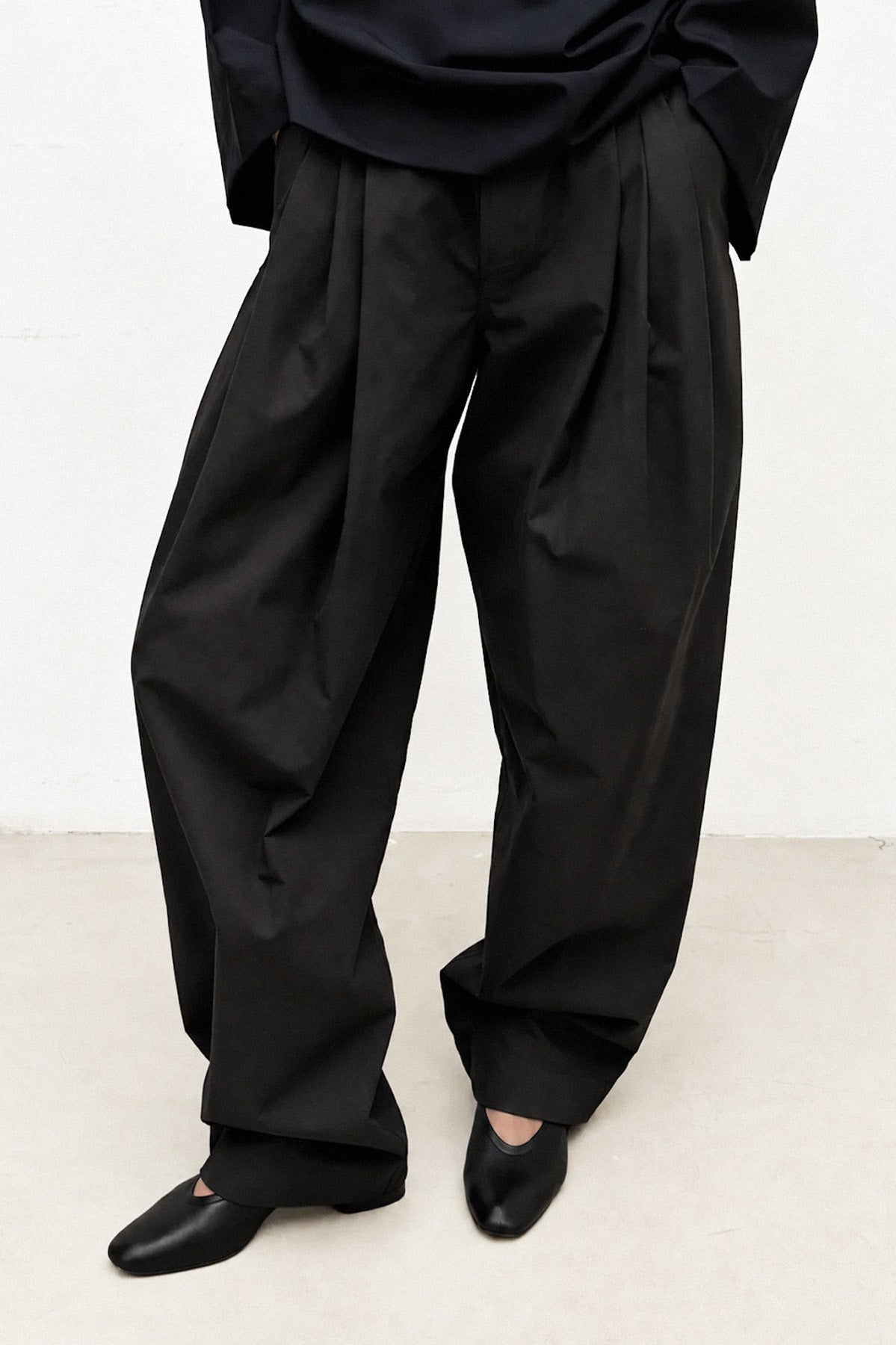 Swell Pant Echo in Black Heavy Drill Cotton