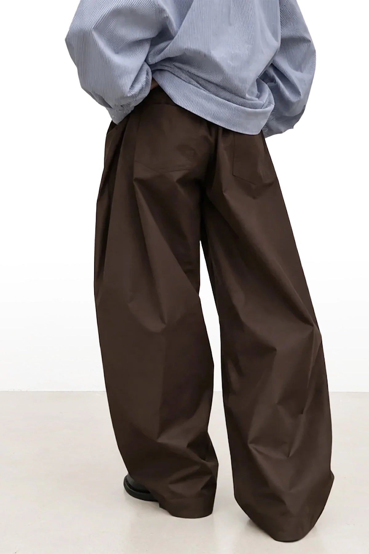 Swell Pant in Brown Heavy Drill Cotton