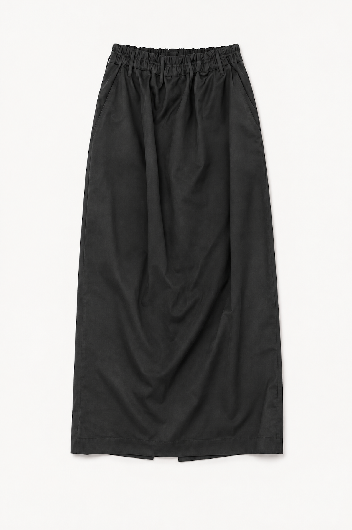 Swell Skirt in Black Heavy Drill Cotton